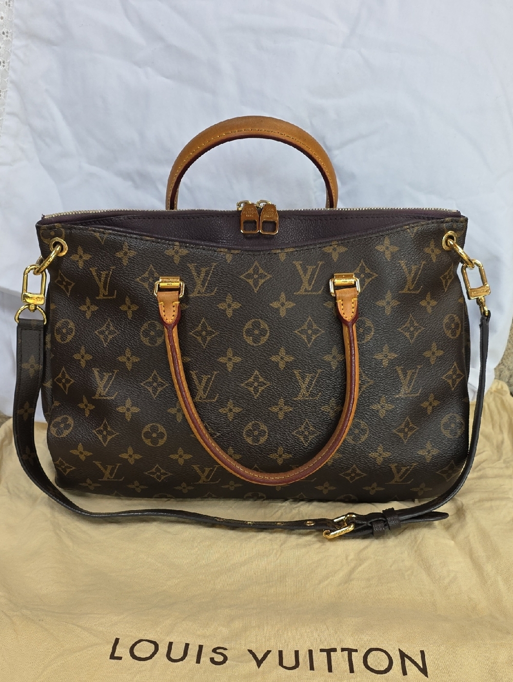 Louis Vuitton Pallas MM Satchel
